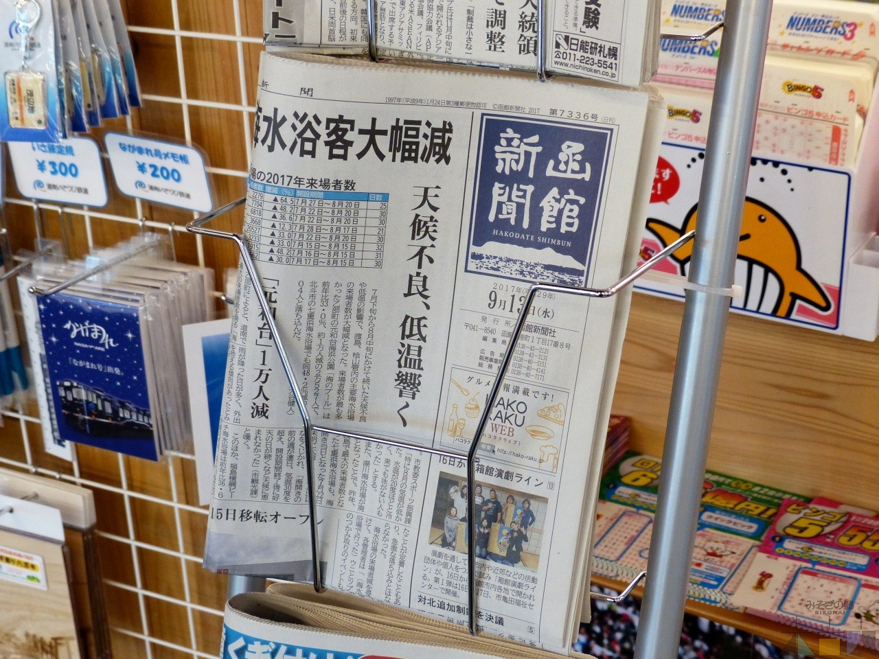 函館新聞 お取り扱いスタート！